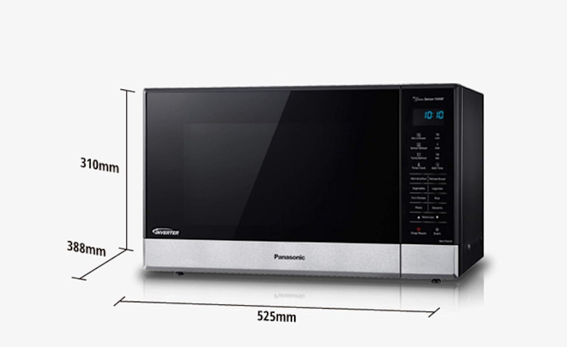 Panasonic 32L 1100W Inverter Sensor Microwave Oven, Black (NN-ST665BQ63021282643201112