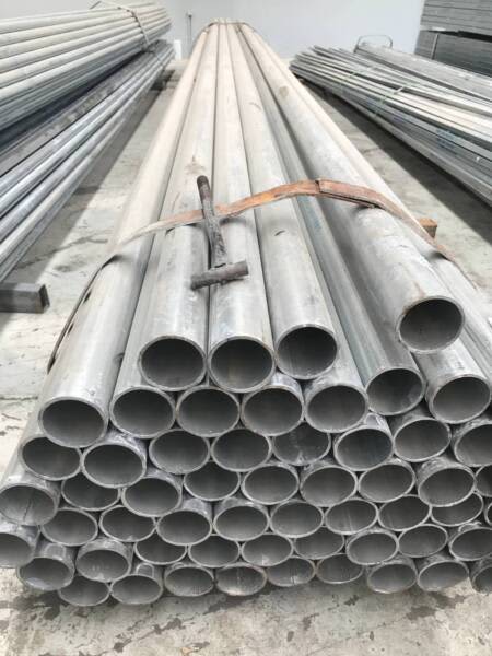 42mm Galvanized Round Post Only $29 For 6m Length63008837409026114