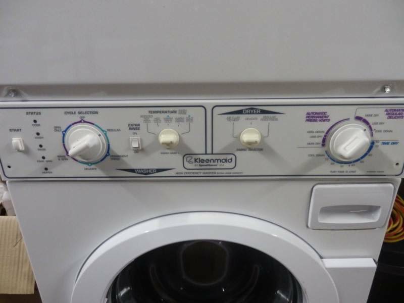 Speed Queen Kleenmaid Stacked Washer Dryer Commercial Residential63013785600129111