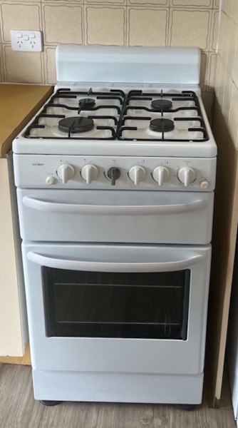chef 54cm gas stove