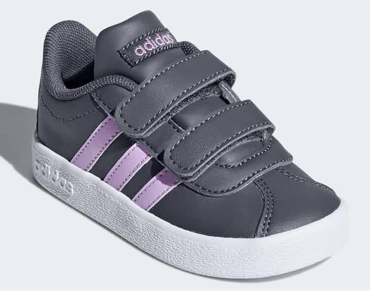 Infants Adidas VL Court 20 Shoes, Kids Clothing