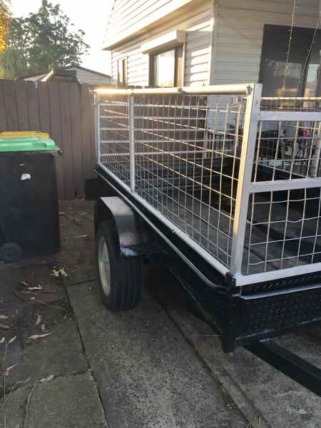 8x5 cage trailer for hire62937621770499112