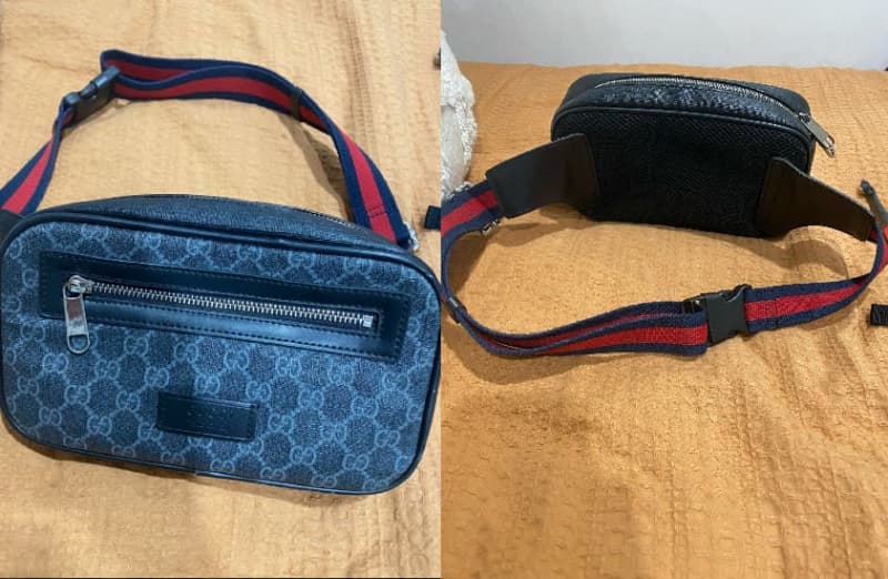 Used Gucci GG Supreme Belt Bag