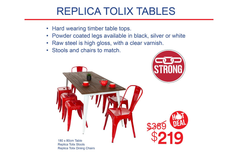 Massively Reduced - Tolix Tables For Sale628633839101451124