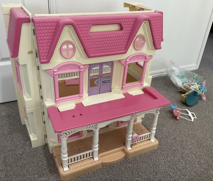 Fisher price dollhouse 1995 online