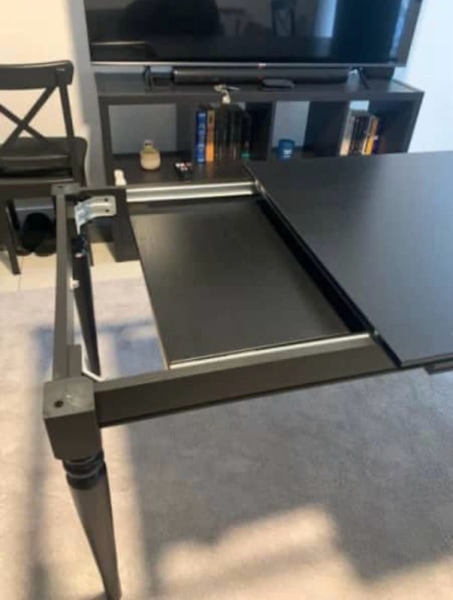  6 - 10 Seater Table (extendable) with matching chairs62863383523714113