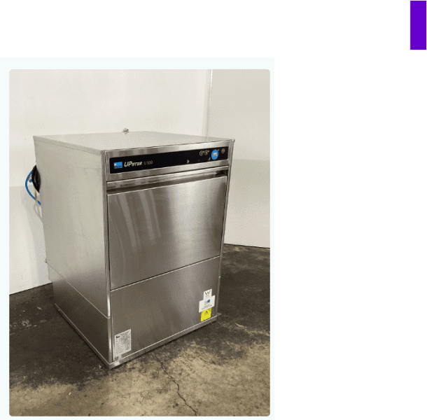 Meiko Upster U500 Undercounter Dishwasher - Rent or Buy630186169703701112
