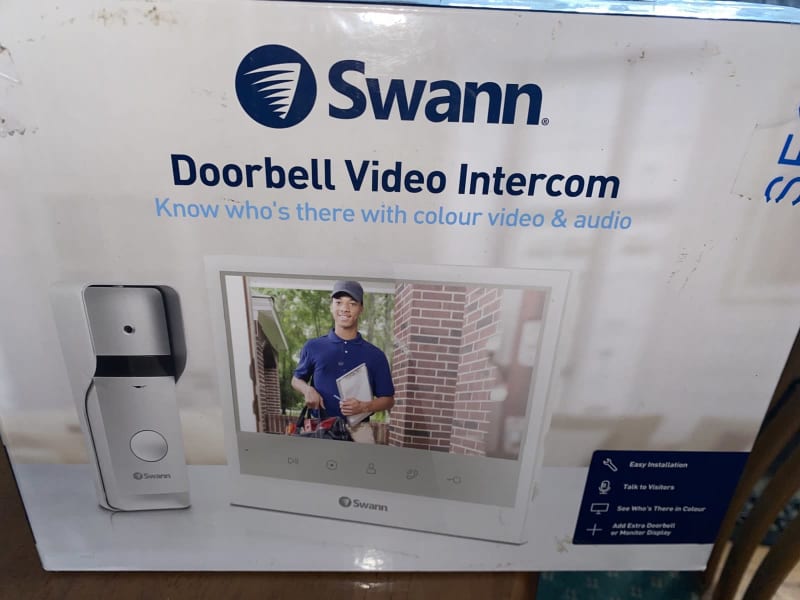 swann expandable video doorphone and intercom