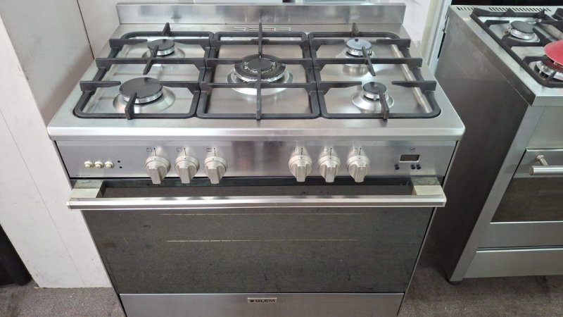 Glem Gas Natural Gas Stove 90cm, 6 Months Warranty (stk no 31377 F)630169097734411116