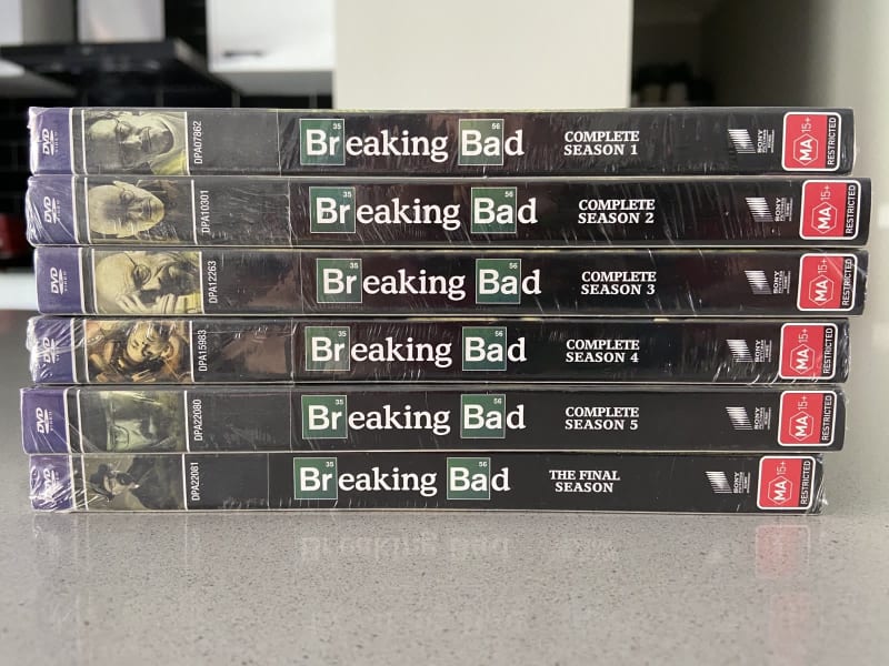 Breaking Bad The Complete Series seasons 1-6 (DVD, 21-Disc Box Set ) Free  Ships