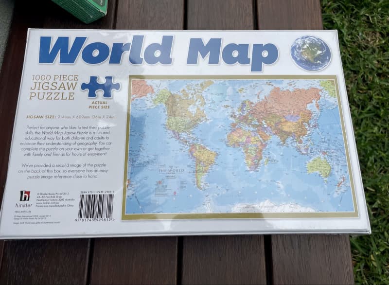 Puzzlebilities: World Map 500 Piece Jigsaw Puzzle - 500-Piece - Jigsaws -  Adults - Hinkler