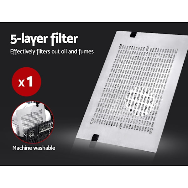 Fixed Range Hood Stainless Steel Kitchen Canopy 60cm 600mm63016060419458114