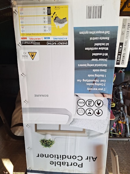 Bonaire portable air conditioner/heater63022179053185111