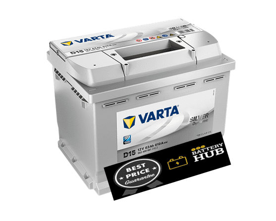 D15 Varta Silver Dynamic Car Battery 63Ah (563 400 061) (027)