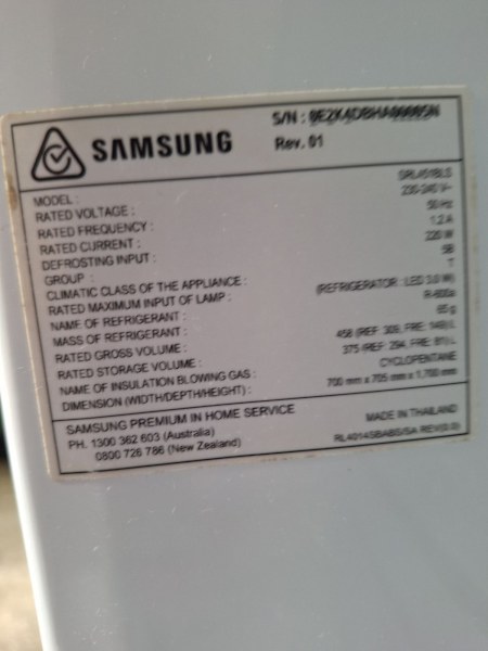 Samsung Black Bottom Mount Fridge Freezer Refrigerator Freezer 63018175128451114