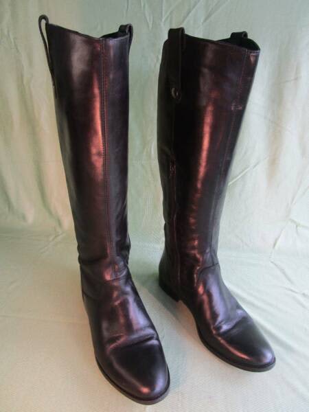lavorazione artigiana, Shoes, Lavorazione Artigiana Leather Knee High  Boots 37