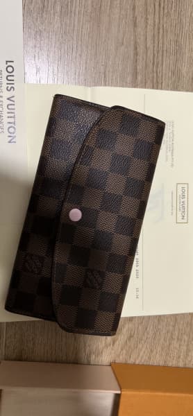 Louis Vuitton Fuchsia Adele Compact Wallet - Yoogi's Closet