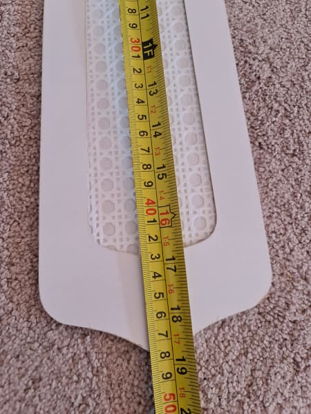 Ceiling fan blade white gold wooden with screws replacement63014709828354113
