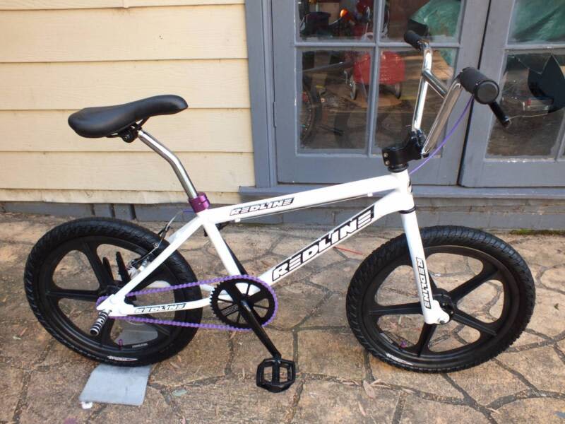 bmx redline rl340 custom White and purple Other Gumtree