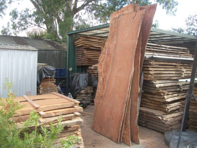Australian Hardwood timber slabs & burls - blackbutt, red gum etc63008423336707111