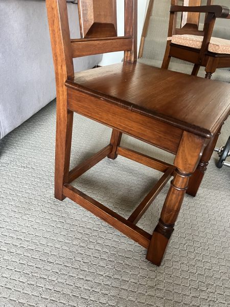 A solid hardwood refectory dining table, by Nicholas Dattner62866849184642111