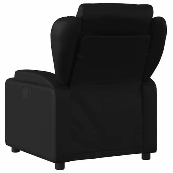 Electric Massage Recliner Chair Black Faux Leather62863381515394112