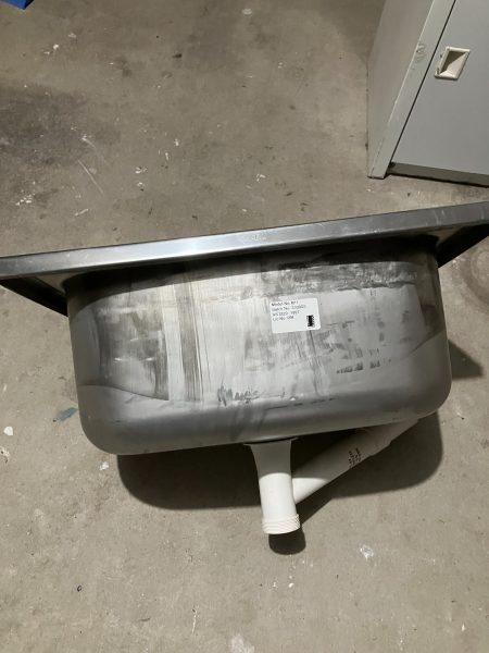 Laundry trough/bowl with SS Cabinet63440193271555112