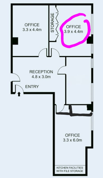 Lawyer / Solicitor office share space near courts + Parking Surry Hill62995620110210114