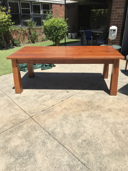 Dinning Table - Solid Timber 628634123932191126
