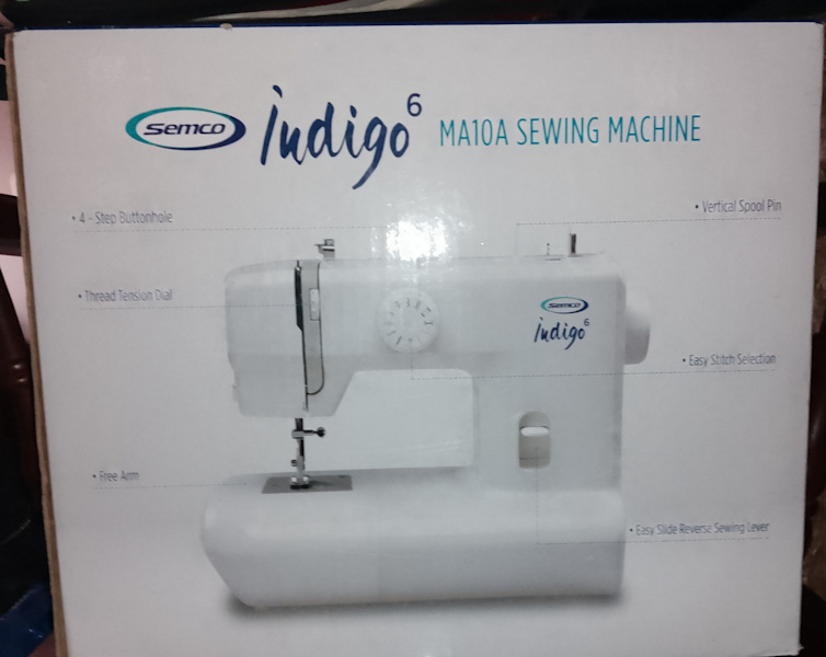 SEMCO INDIGO SEWING MACHINE BRAND NEW63021728914049113