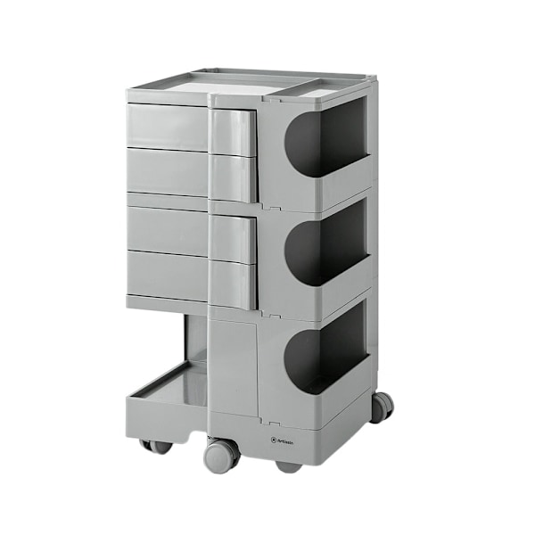 In Storage Trolley Bedside Table 5 Tier Cart Boby Replica Grey62864723069827114