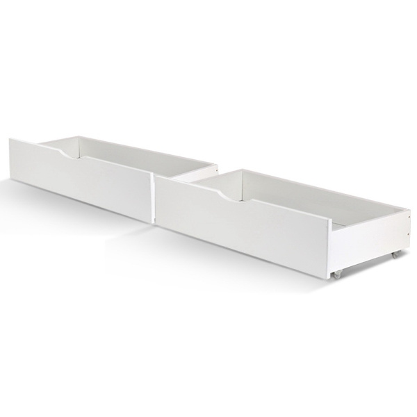 LILLI Set of 2 Eco-Friendly Trundle Drawers For Wooden Bed Frame Under62863411599745111