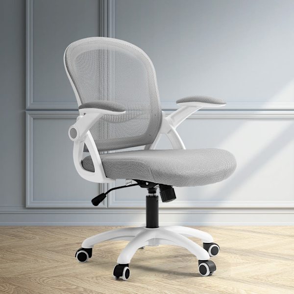 Mesh Office Chair Mid Back Grey62863840402947114