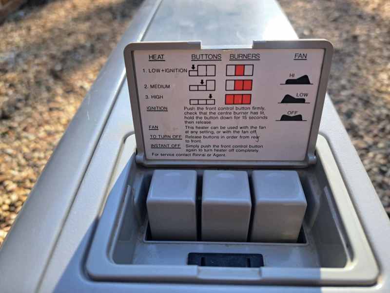 Rinnai Granada MK II Natural Gas Heater63022181265283112