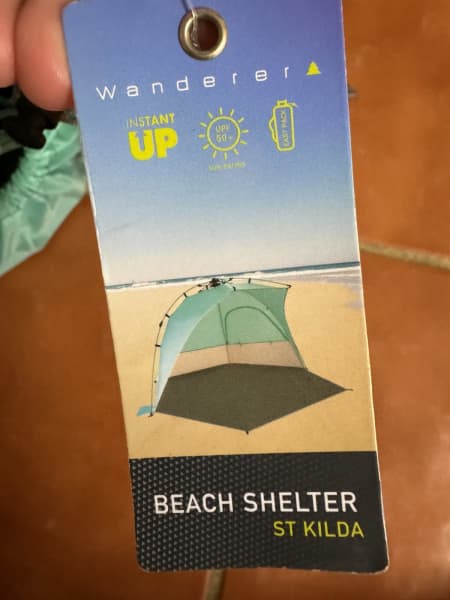 Wanderer torquay beach top shelter