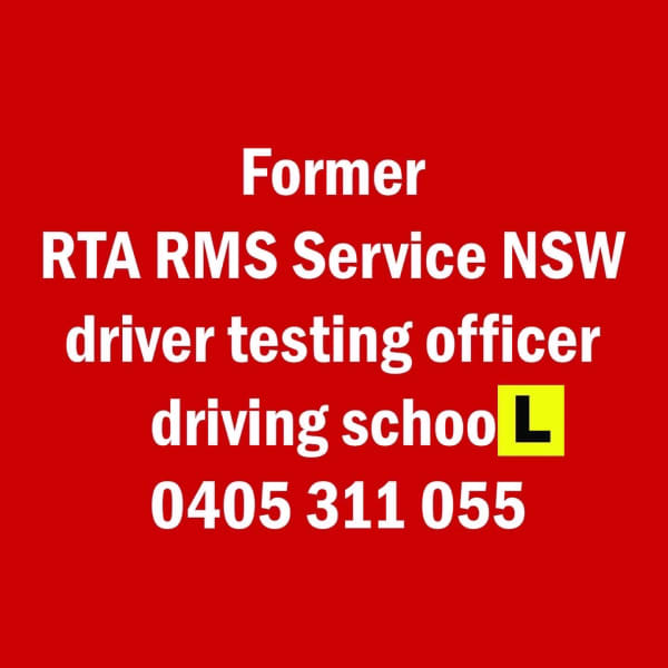 Former Service nsw RTA RMS driving school62863392540803110