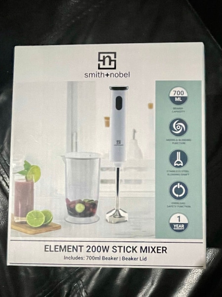 Smith&Nobel Element 200w Stock Blender with 700ml Beaker - BRAND NEW63021730691073114