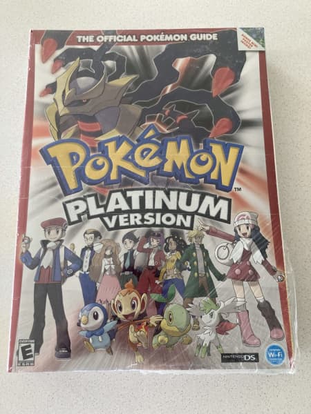 POKEMON PLATINUM DS VERSION OFFICIAL NINTENDO STRATEGY GUIDE BOOK