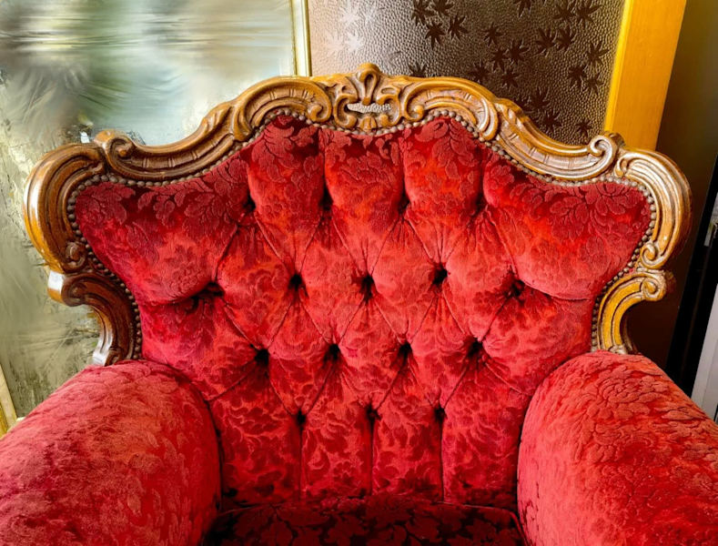 Pair Vintage Baroque-Style Arm Chairs62864722563841112