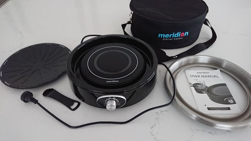 MERIDIAN ORBITAL MULTI COOKER (MULTI GRILL) WITH CASE630226344762911127