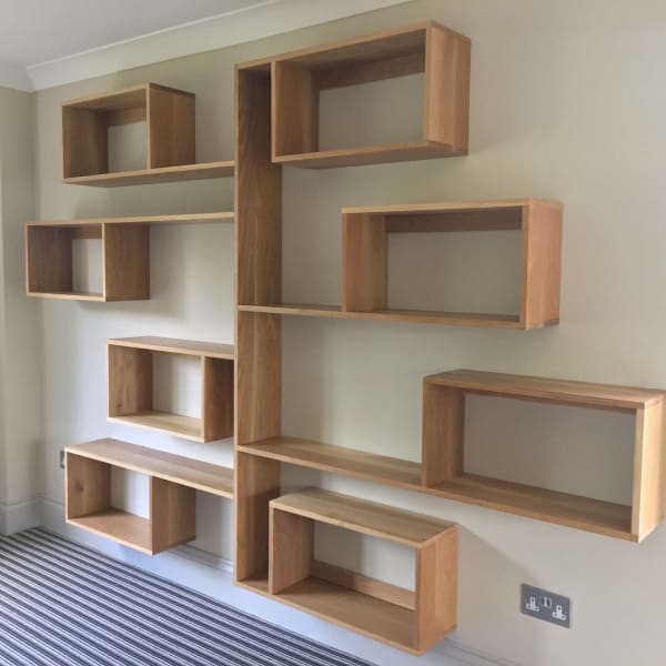American Oak Shelving Home or Shop Fitout 630077411934741126