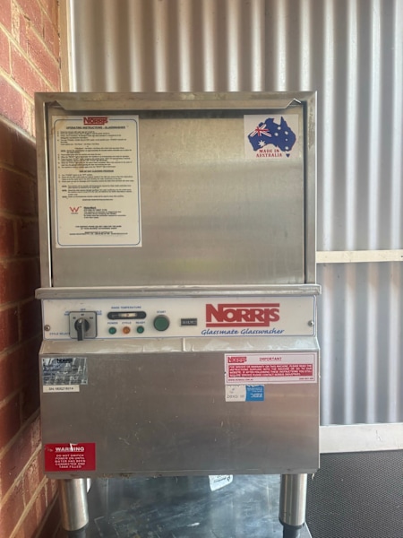 Norris glassmate glasswasher 63442884473985110