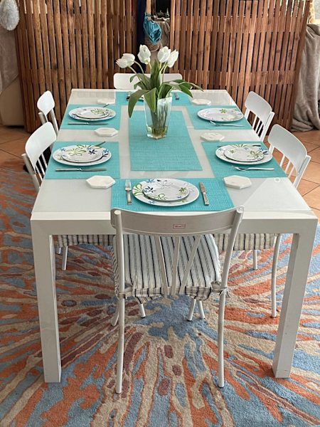 6 seating dinning table and chairs62863840034434114