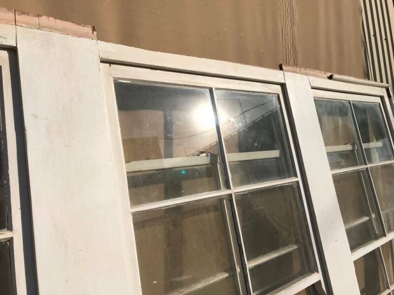 Timber Framed Triple Sash Window - 2135mm High x 3050mm Wide63006087203969112