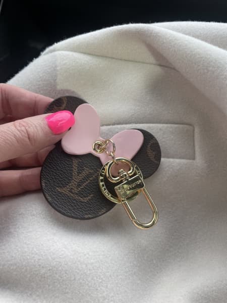 Handmade Minnie Mouse Louis Vuitton Bag Charm