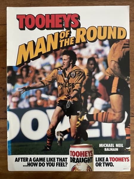 Balmain tigers discount memorabilia for sale