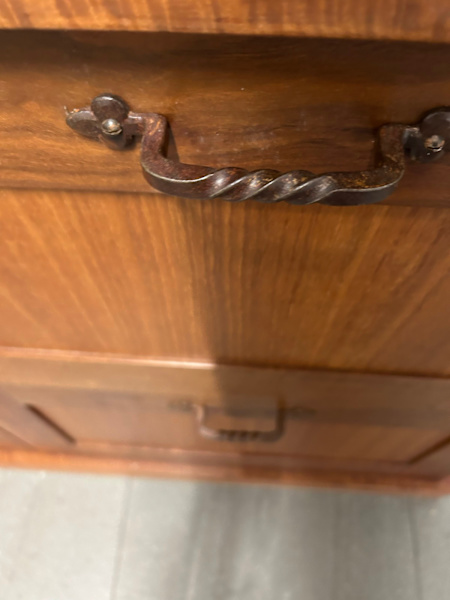 Red gum chest of draws and bookcase628633748039691127