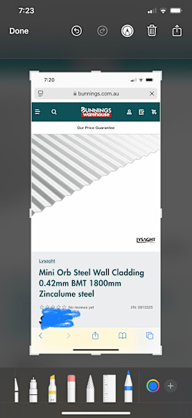 Zincalume Mini orb sheets630078229044501126