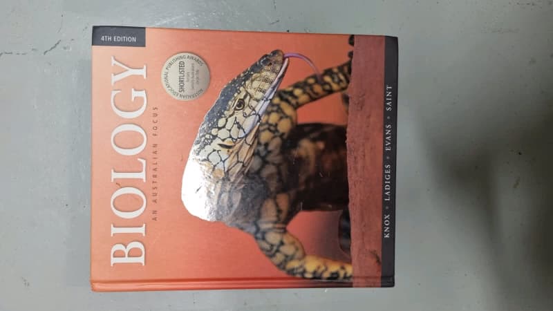 Biology Textbook | Textbooks | Gumtree Australia Gungahlin Area - Gungahlin  | 1306514927