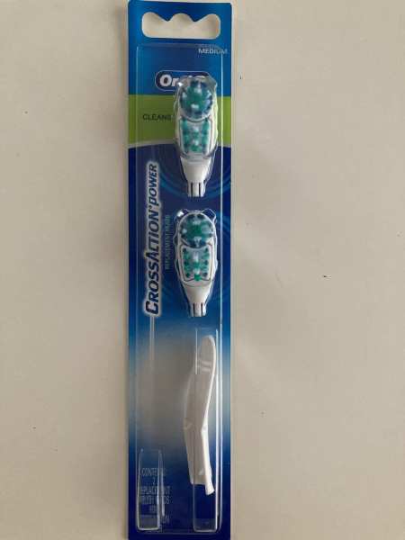 Brand new Oral B crossaction toothbrush replacement head630119913287711119